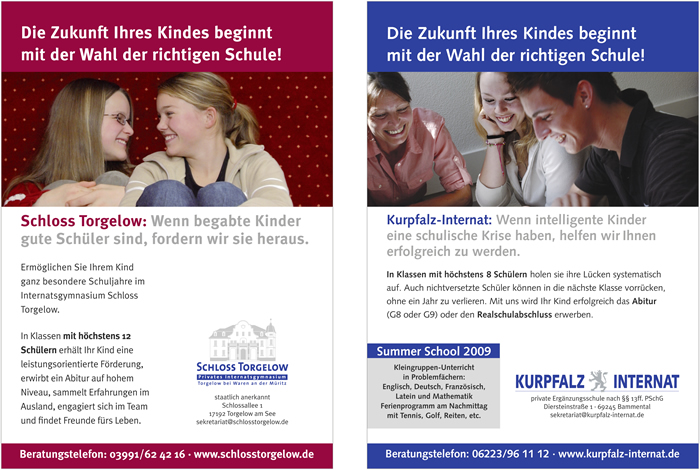 Internate mit Profil